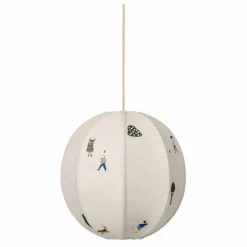 Abat-jour brodé The Park
