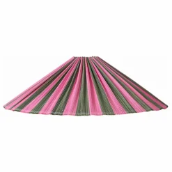Abat-jour en bambou Plisse | Rose