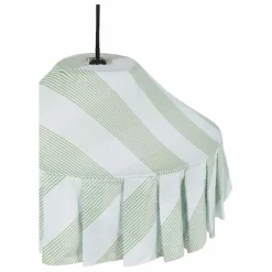 Abat-jour Nicole Stripes | Vert