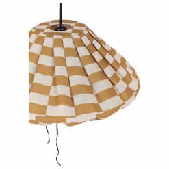 Abat-jour Yumi Tiles | Jaune moutarde