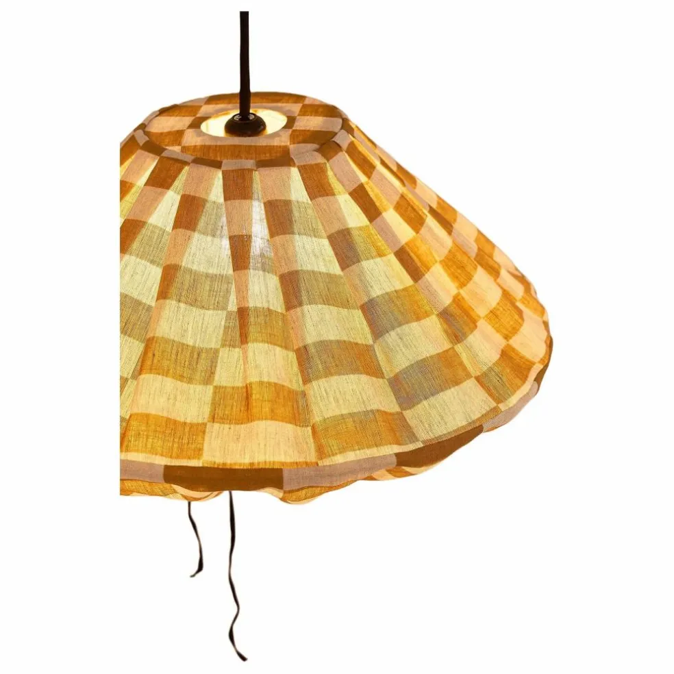 Abat-jour Yumi Tiles | Jaune moutarde