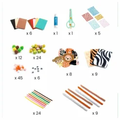 Activité créative Couleurs des petits