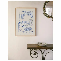 Affiche A3 Citrus and Salt par Blakely Made | Bleu