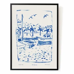 Affiche A3 Daydream par Blakely Made | Bleu