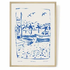 Affiche A3 Daydream par Blakely Made | Bleu