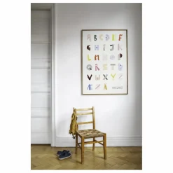 Affiche Alphabet Spaghetti