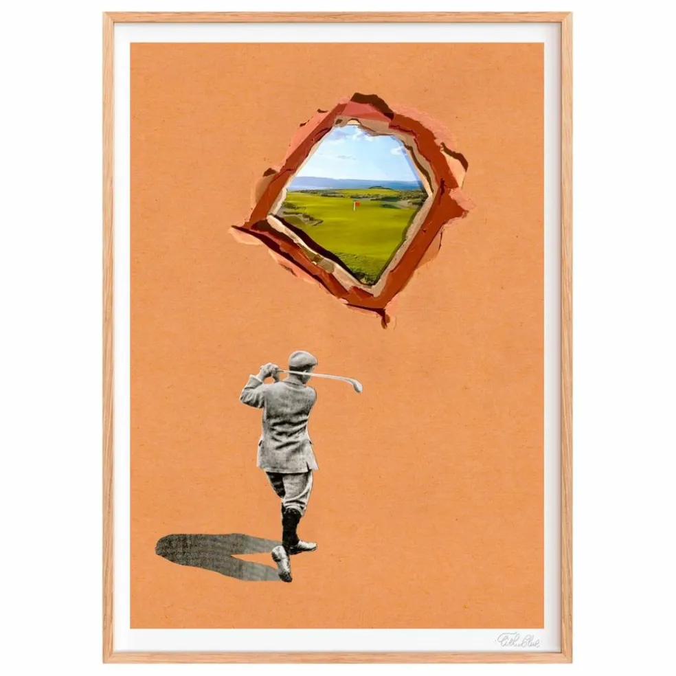 Affiche Break the Par | Multicolore
