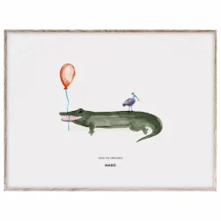 Affiche Coco the Crocodile 40x30 cm