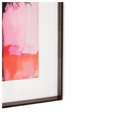 Affiche encadrée Palmiers | Rose