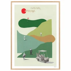 Affiche Fairway | Vert