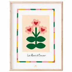 Affiche les Fleurs et l'Amour | Sable