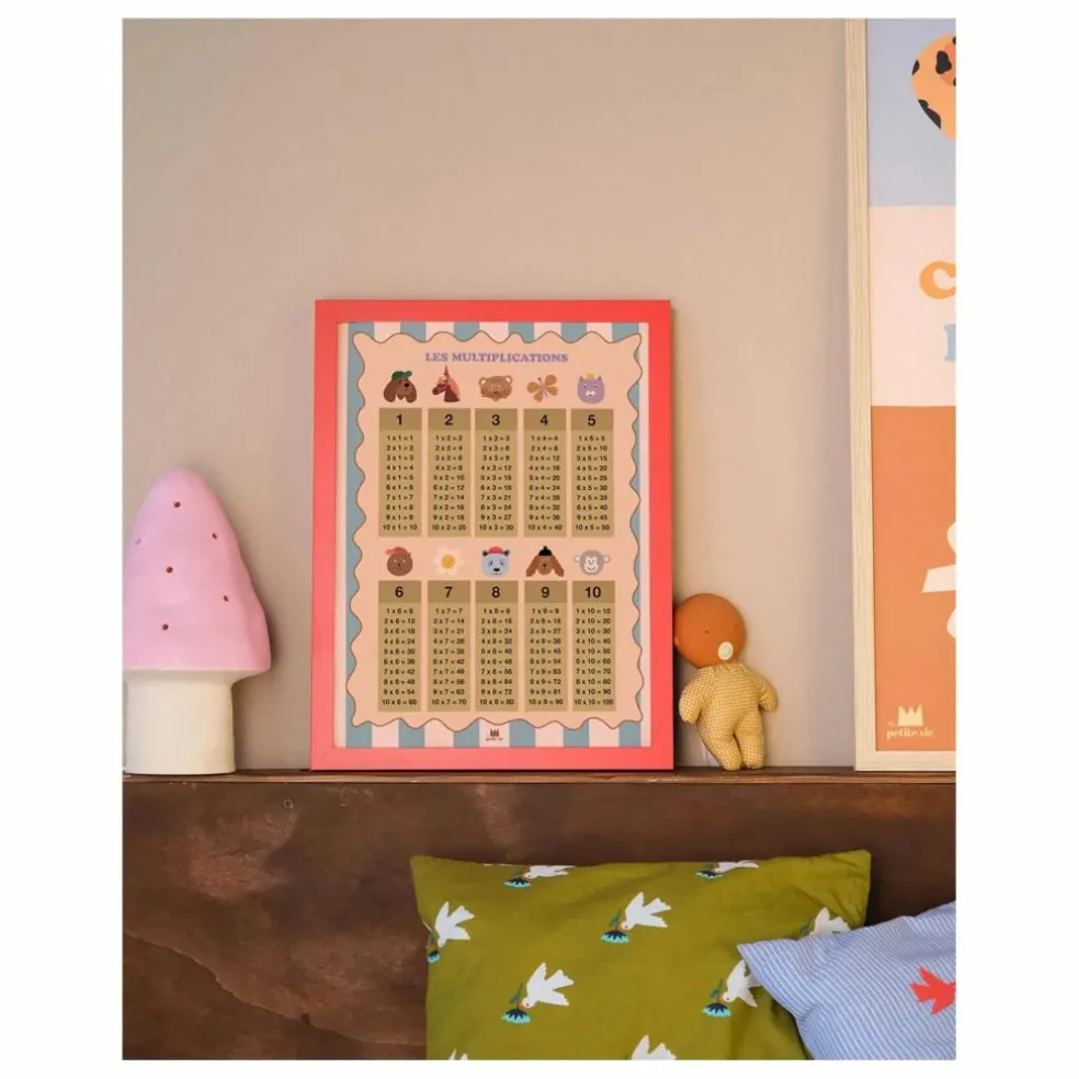 Affiche les Multiplications | Rose pêche