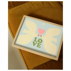Affiche Love oiseaux