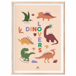 Affiche pédagogique Dinosaures