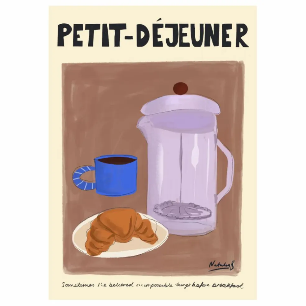 Affiche Petit-déjeuner