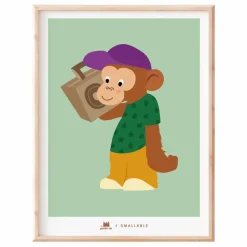 Affiche Singe x Smallable