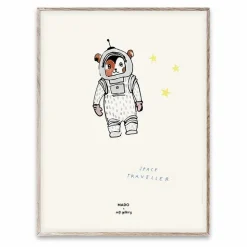 Affiche Space Traveller 30x40 cm
