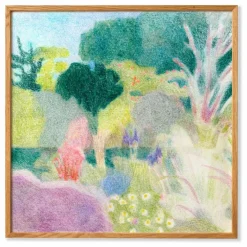 Affiche Un Jardin à Kergoët par Line Hachem