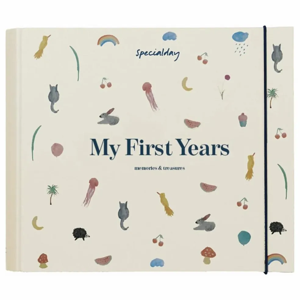 Album de naissance My First Years - EN | Crème