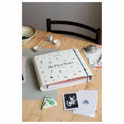 Album de naissance My First Years - EN | Crème