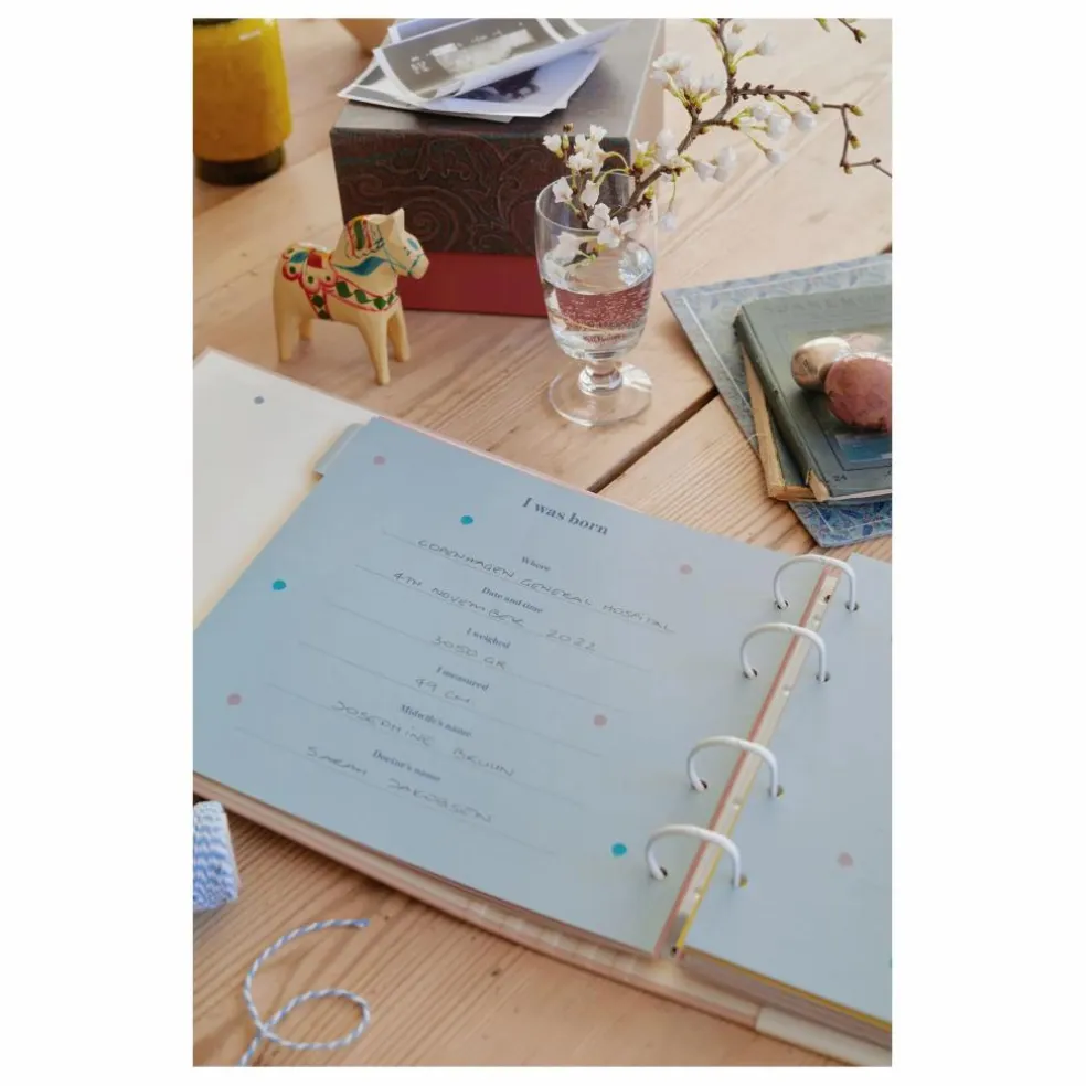 Album de naissance My First Years - EN | Crème