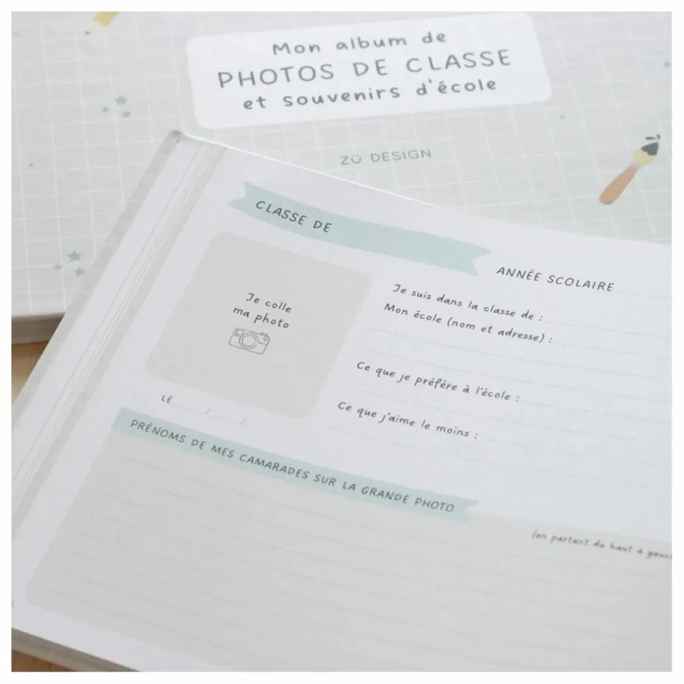 Album Photos de classe et souvenirs d'école