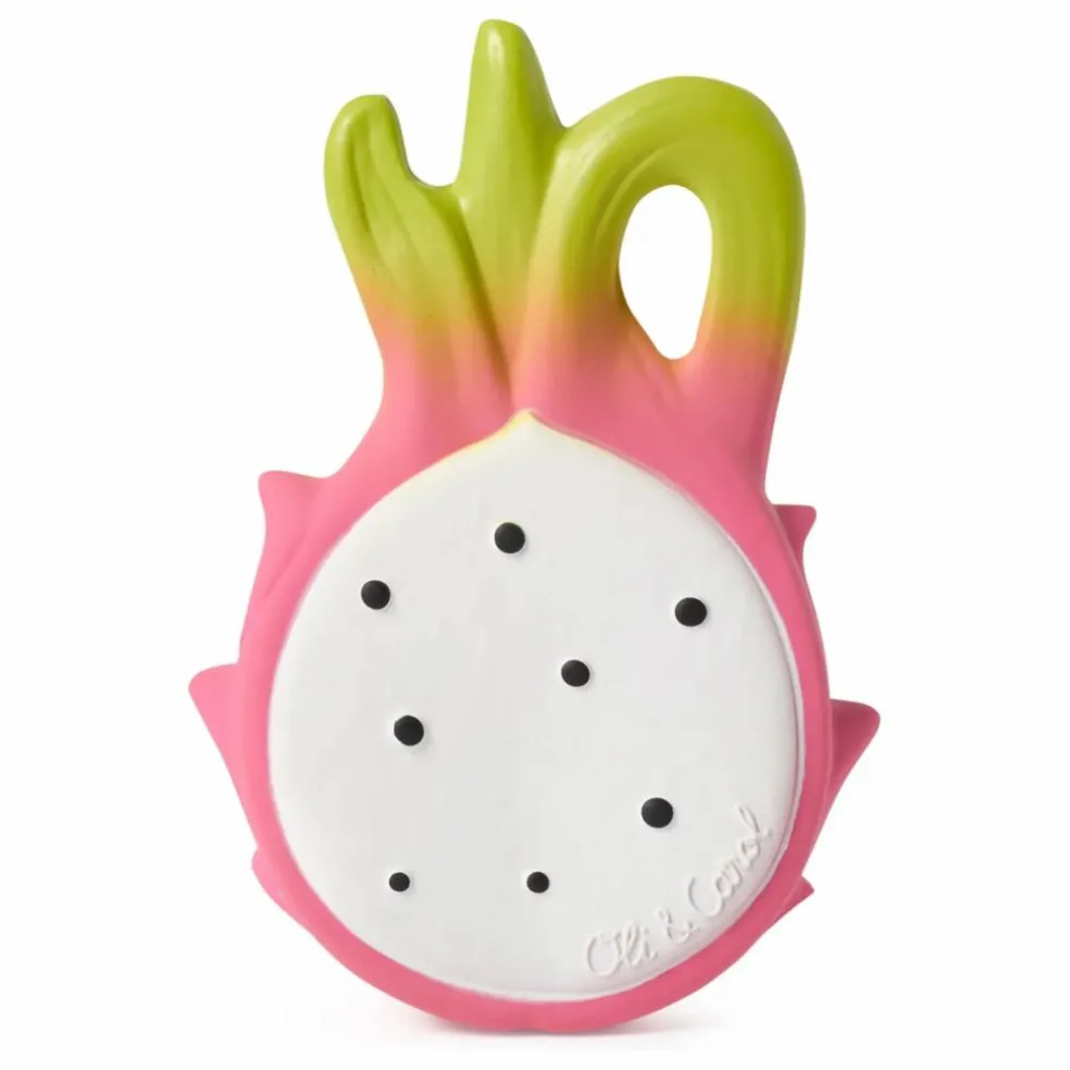 Anneau de dentition Fuscia le fruit du dragon