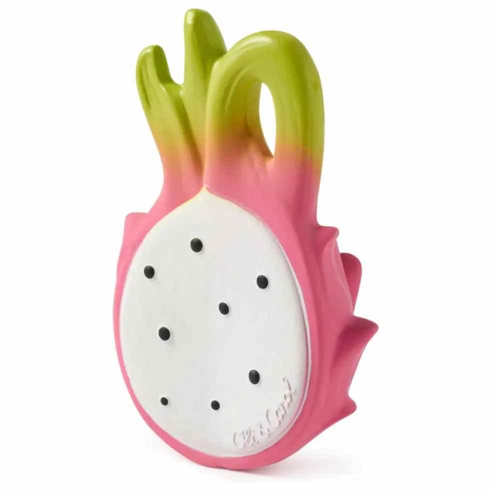 Anneau de dentition Fuscia le fruit du dragon