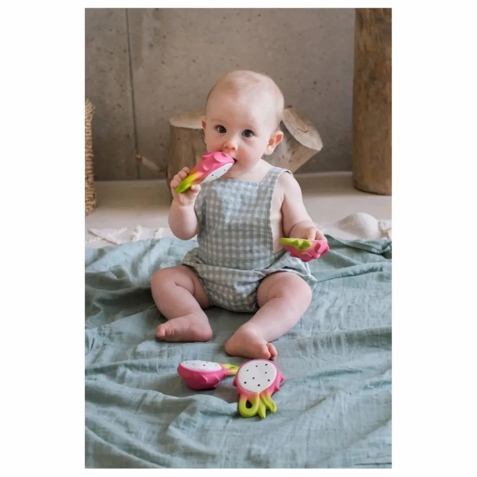 Anneau de dentition Fuscia le fruit du dragon