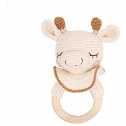 Anneau de dentition Goldie la Giraffe | Crème