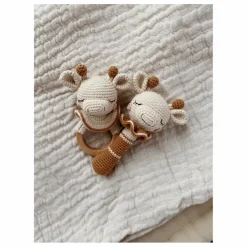 Anneau de dentition Goldie la Giraffe | Crème