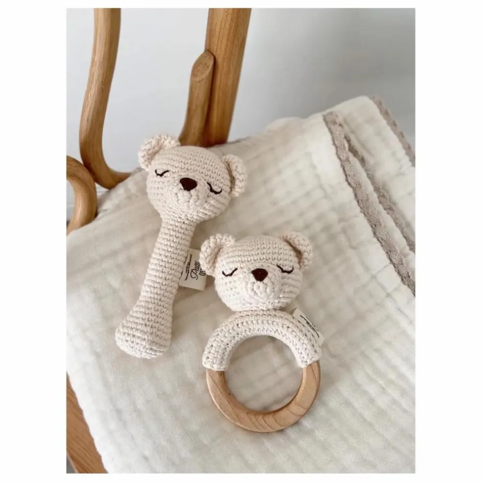 Anneau de dentition Ours Polaire | Blanc