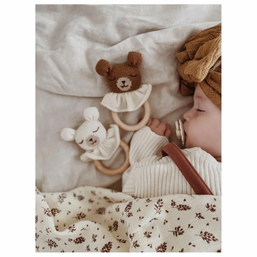 Anneau de dentition Ourson | Noisette