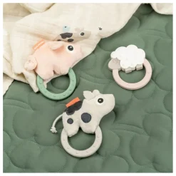 Anneau de dentition Sheepy | Rose