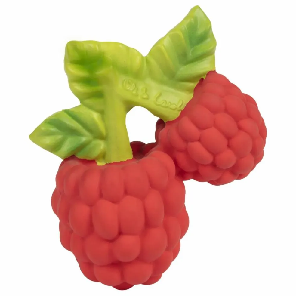 Anneau de dentition Valery la framboise