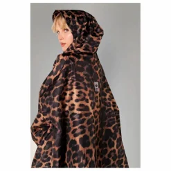 Anorak Imperméable Dark Léopard | Marron