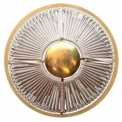 Applique 1 rond corde | Doré