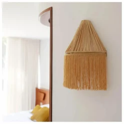 Applique en raphia | Doré