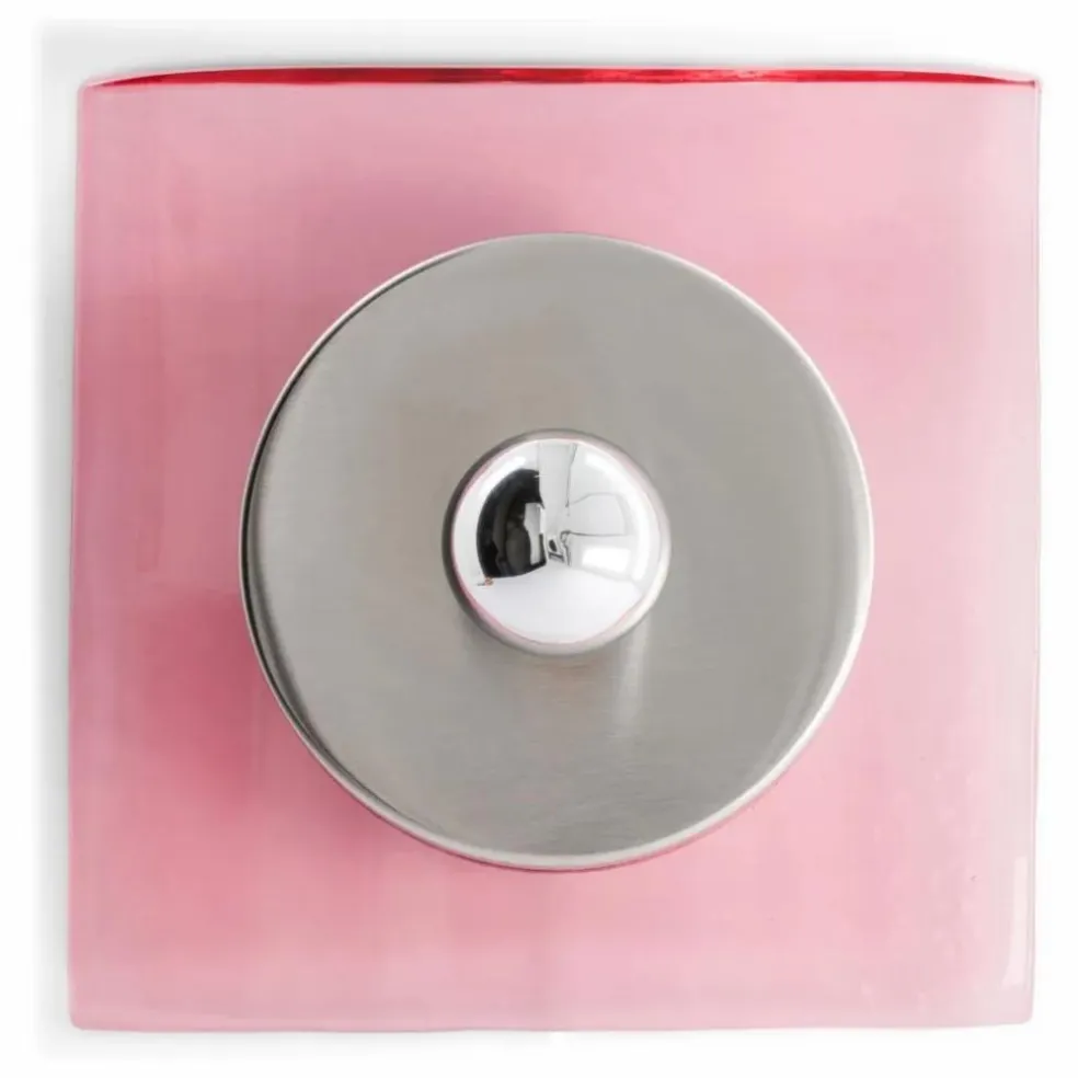 Applique Marta en verre | Rose