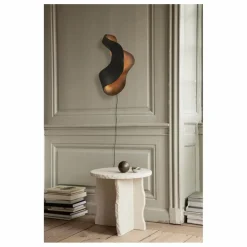 Applique Oyster en aluminium recyclé | Noir