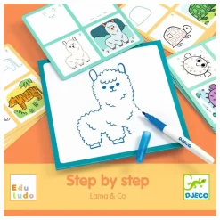 Apprendre à dessiner Lama & Co