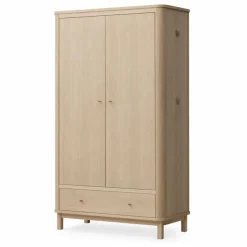 Armoire 2 portes Wood | Chêne