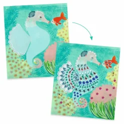 Artistic Strass Ondes aquatiques
