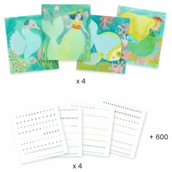 Artistic Strass Ondes aquatiques