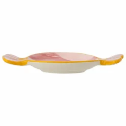 Assiette Caramella en grès | Rose