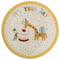 Assiette Celebrate | Jaune