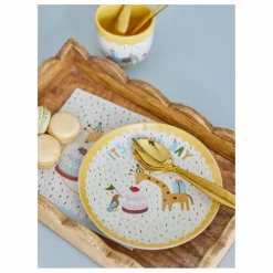 Assiette Celebrate | Jaune