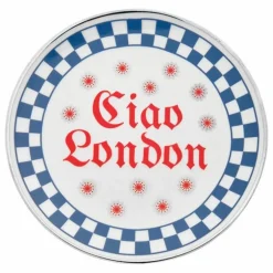 Assiette Ciao London | Bleu foncé