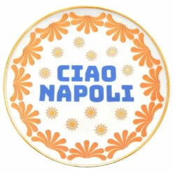 Assiette Ciao Napoli | Orange