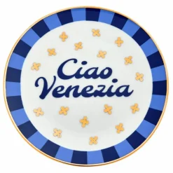 Assiette Ciao Venezia | Bleu